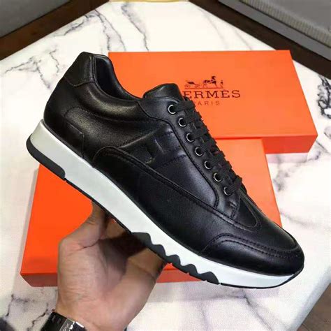 bottines hermes homme|Hermes men's sneakers.